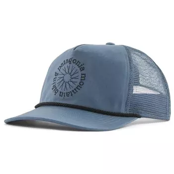 Кепка Patagonia Airfarer Cap, цвет Spoke Stencil: Utility Blue