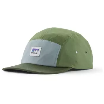 Кепка Patagonia Graphic Maclure Hat, цвет Shop Sticker: Terrain Green