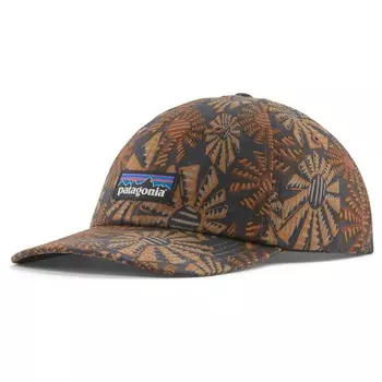 Кепка Patagonia P-6 Label Trad Cap, цвет Sun Wave: Smolder Blue