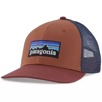 Кепка Patagonia P-6 с логотипом Trucker, коричневый