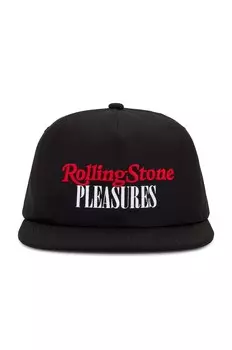 Кепка Pleasures Rolling Stone, черный