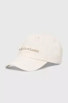 Кепка Polo Ralph Lauren, бежевый