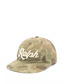 Кепка Polo Ralph Lauren Camo с принтом «ёлочка», зеленый