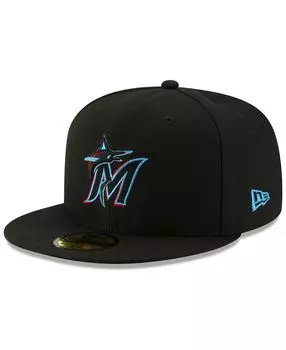 Кепка приталенного кроя Miami Marlins Authentic Collection 59FIFTY New Era