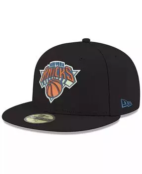 Кепка приталенного кроя New York Knicks Basic 59FIFTY New Era, черный