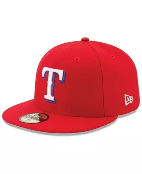 Кепка приталенного кроя Texas Rangers Authentic Collection 59FIFTY New Era