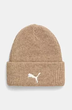 Кепка Puma из смесовой шерсти, бежевый
