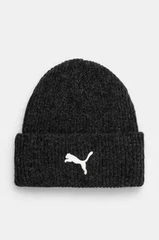 Кепка Puma из смесовой шерсти, черный