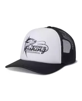 Кепка Quiksilver Men's Big Game Foam Trucker Quiksilver Waterman, белый