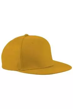 Кепка рэпера с 5 панелями в стиле ретро Beechfield, желтый