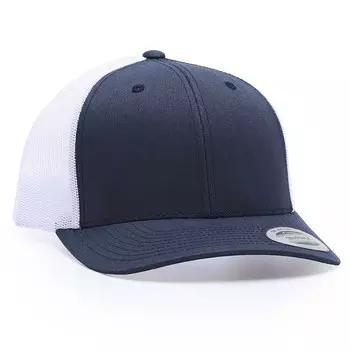 Кепка Retro Trucker 2-цветная Flexfit, цвет Navyblau/Wei