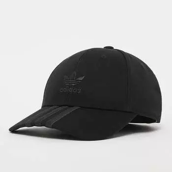 кепка с 3 полосками adicolor Dad adidas Originals, цвет black/black