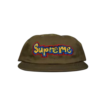 Кепка с 6 панелями Supreme Gonz, цвет Оливковый
