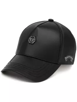 Кепка с аппликацией Philipp Plein, черный