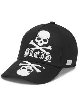 Кепка с аппликацией Skull Philipp Plein, черный