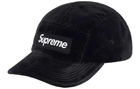 Кепка с бархатным узором Supreme, Caramel