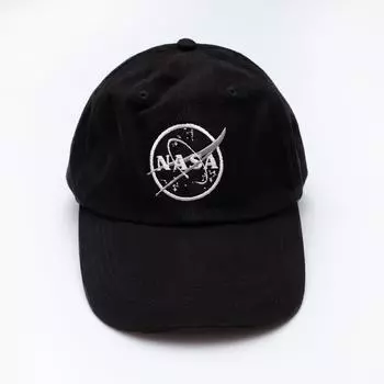 Кепка с фрикадельками NASA, черный