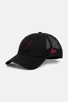 Кепка с козырьком 0 New Era, черный