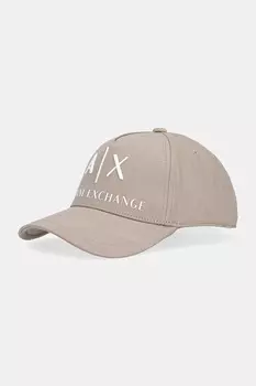 Кепка с козырьком Armani Exchange, зеленый