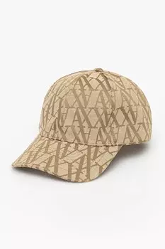 Кепка с козырьком Armani Exchange, зеленый