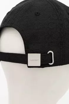 Кепка с козырьком Calvin Klein, черный