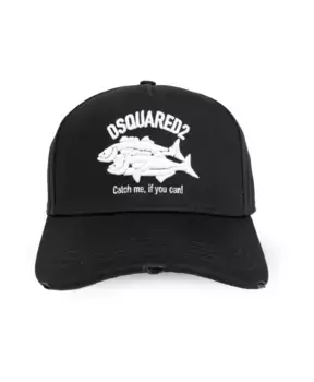 Кепка с козырьком Dsquared2, черный