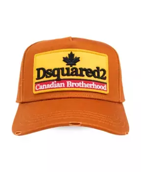 Кепка с козырьком Dsquared2, оранжевый