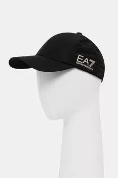 Кепка с козырьком Ea7 Emporio Armani, черный