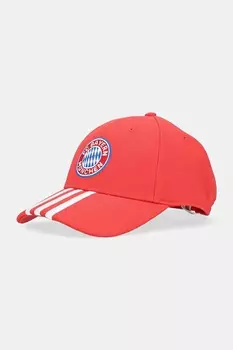 Кепка с козырьком FC Bayern Munich Adidas Performance, красный