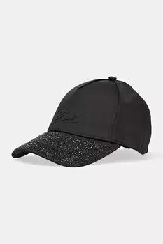 Кепка с козырьком Karl Lagerfeld, черный