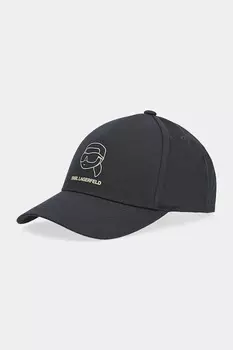 Кепка с козырьком Karl Lagerfeld, черный