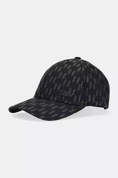 Кепка с козырьком Karl Lagerfeld, черный
