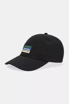 Кепка с козырьком Lacoste, черный