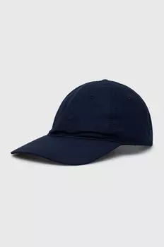 Кепка с козырьком Lacoste, темно-синий