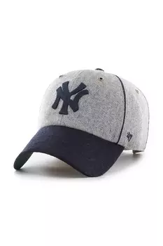 Кепка с козырьком MLB New York Yankees 47 Brand, серый
