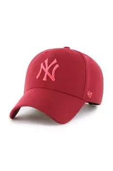 Кепка с козырьком MLB New York Yankees 47 Brand, оранжевый