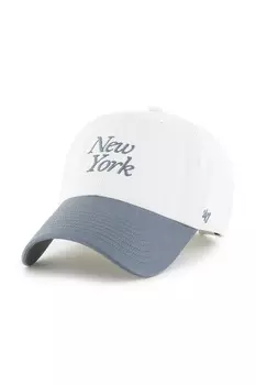 Кепка с козырьком MLB New York Yankees 47 Brand, белый