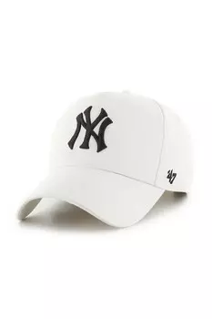 Кепка с козырьком MLB New York Yankees 47 Brand, белый