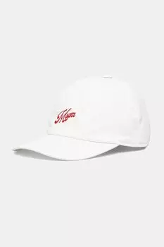 Кепка с козырьком Msgm, бежевый