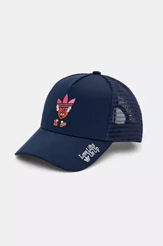 Кепка с козырьком Nelson Adidas Originals, темно-синий