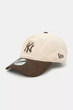 Кепка с козырьком New Era, бежевый