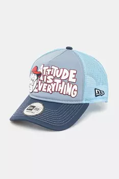 Кепка с козырьком New Era, синий