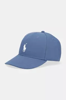Кепка с козырьком Polo Ralph Lauren, темно-синий