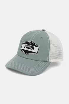 Кепка с козырьком Puma, зеленый