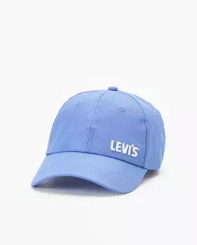 Кепка с красной этикеткой Levi's, синий