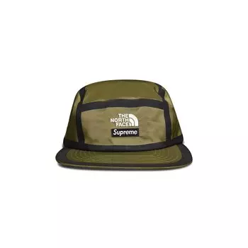 Кепка с ленточным швом Supreme x The North Face Summit Series, цвет Олива