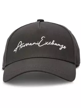 Кепка с логотипом Armani Exchange, черный