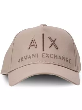 Кепка с логотипом Armani Exchange, серый