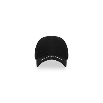 Кепка с логотипом BALENCIAGA, черный