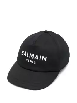 Кепка с логотипом Balmain Kids, черный